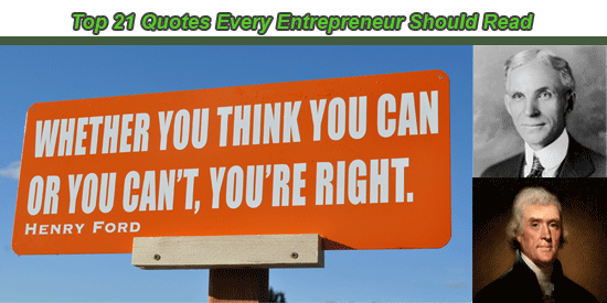 Top 21 Entrepreneur Quotes Every Business Owner Should Read