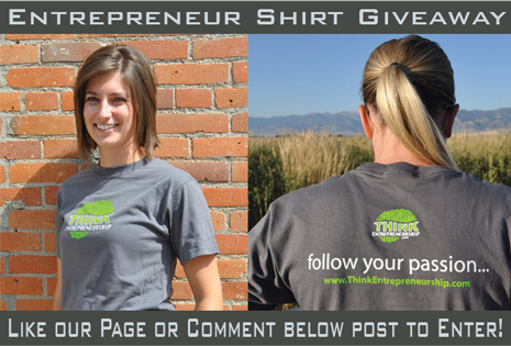 Entrepreneur T-shirt Giveaway