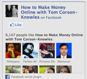 Facebook Like Box - Tom Corson-Knowles