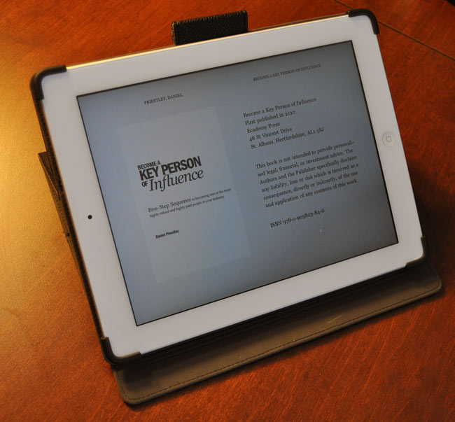 Using the Kindle App to take books while traveling!