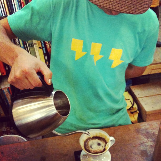 Pour Over Bar at Landlocked
