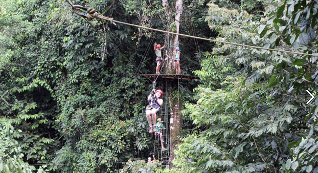 zipline in costa rica