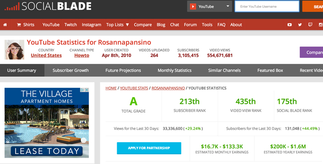 Social-Blade-how-much-money-can-you-make-on-youtube