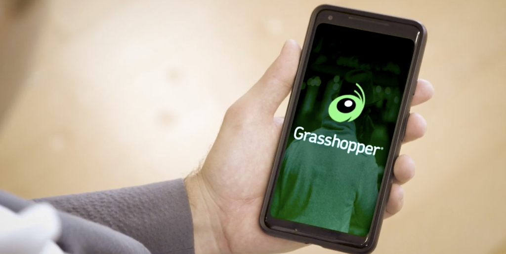 Example of Grasshopper on phone