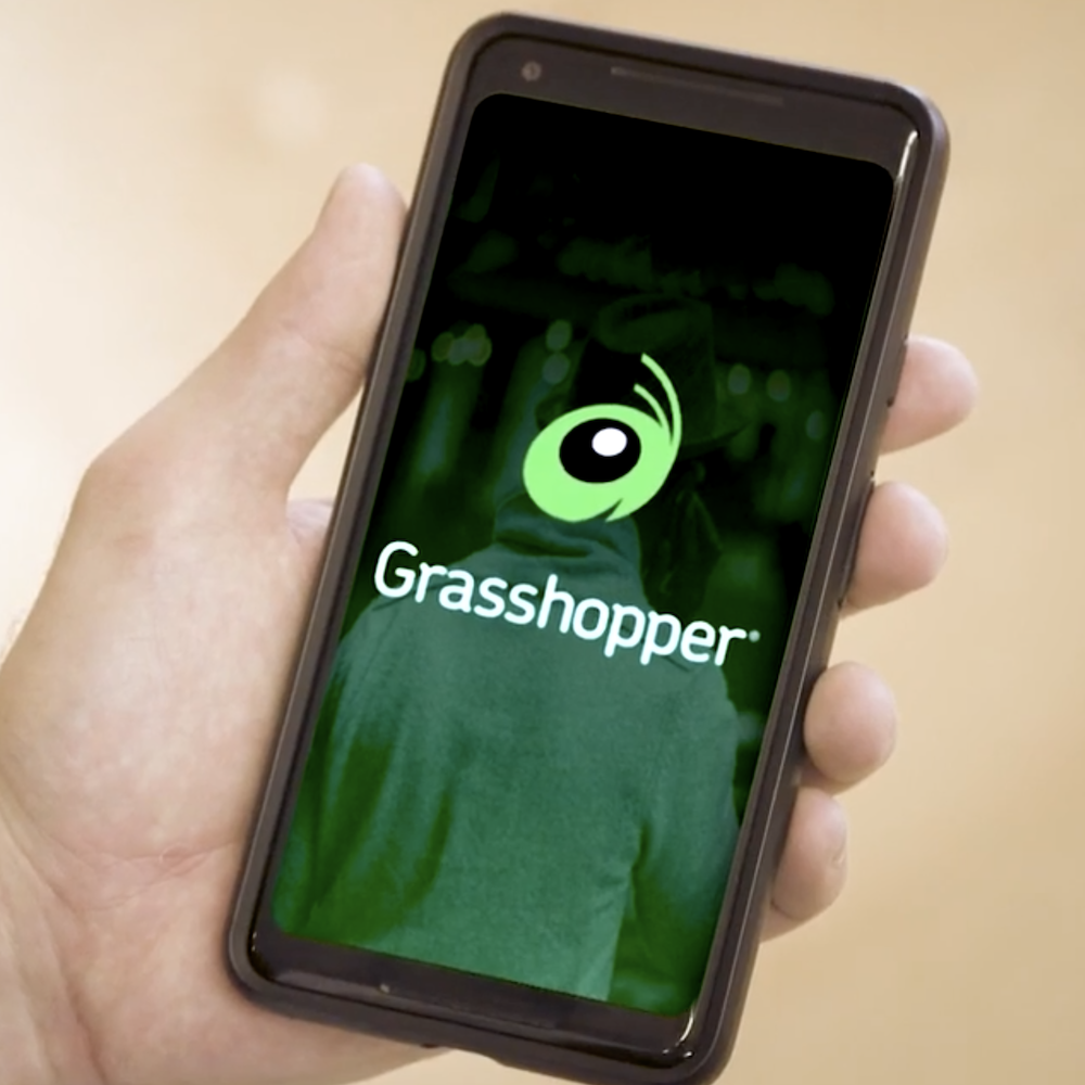 Grasshopper 800 Number service on phone