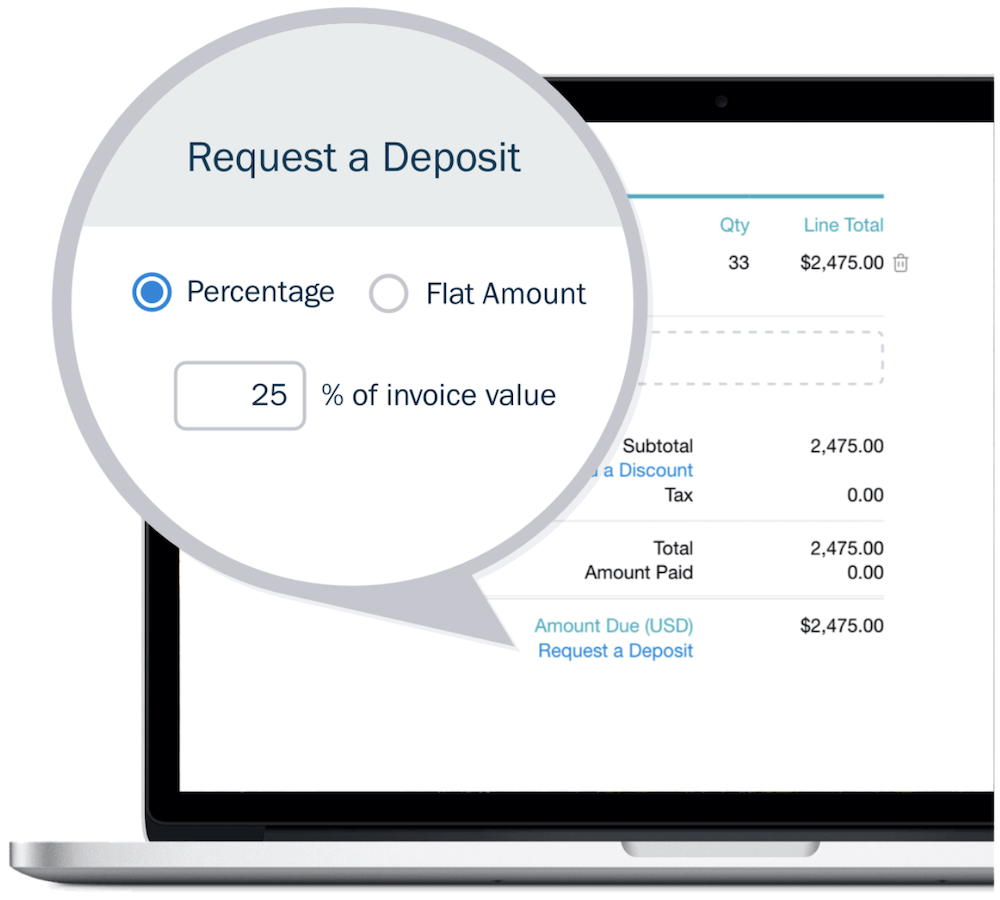 Freshbooks vs Quickbooks Request a Deposit Freshbooks vs Quickbooks Request a Deposit