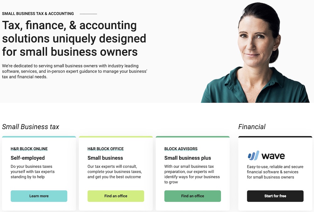 H&R Block tax software for entrepreneurs small business owners
